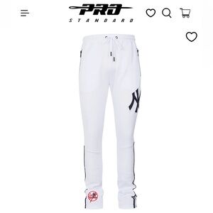 ProStandard Luxury Athletic Collection OL MLB Yankees Men’s KnitTrackPant size S